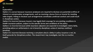 Wyoming Insurance Regulatory Exam Free Practice Questions