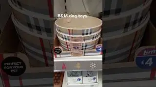 New designer dog toys in B&M #bandm #dogtoys #dogvideos #dog #doglover #dogbowl #designer #versace