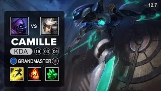 Camille vs Jax Top - EUW Grandmaster - Patch 12.7 Season 12