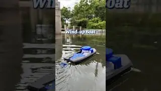 Amazing wind-up boat! #creality #3dprinting #diy #mechanic