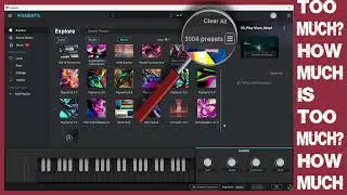 Pigments 7 How Much Is Too Much? 3000 Presets! Here You Can See Them All | Arturia