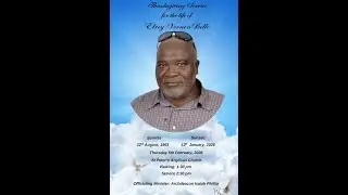 Thanksgiving Service for the life of Elroy Vernon Belle