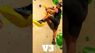 bouldering V3 #bouldering #climbing #training