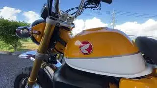 モンキー125 アウテックスマフラー付き