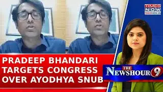 BJP’s Pradeep Bhandari Attacks Congress Over Ayodhya, Questions Rahul Gandhi’s Temple Absence
