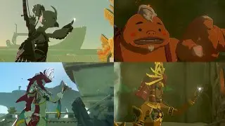 Comparison Of All New Sage Cutscenes | The Legend of Zelda: Tears of the Kingdom