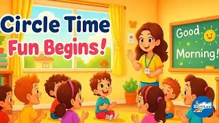 Circle Time Song for Kids | Good Morning, Days of Week, Weather, Feelings & Morning Routine