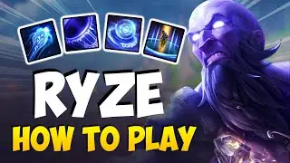 HOW TO PLAY RYZE MID FOR BEGINNERS | RYZE Guide Season 11 | League of Legends