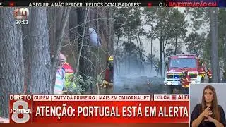 Julho2022-Incêndio ameaça habitações em Ourém Direto1