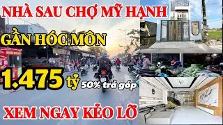 Bán nhà ngay sau chợ Mỹ Hạnh. Tiện ích xung quanh.