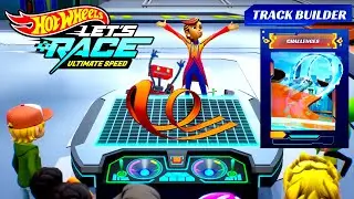 Hot Wheels Let&acute;s Race Ultimate Speed &ndash; Completed All Track Builder Challenges &ndash; Unlock Track Pieces