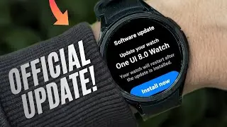 Galaxy Watch 6 Classic LTE наконец-то получил официальное обновление OneUI 8!