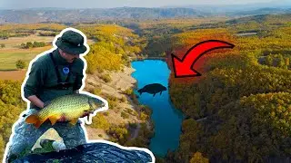 🎣 Fishing at the Hidden Lake! - A Wild Carp Fishing Adventure in Greece 🇬🇷