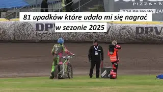 81 upadków z różnych torów żużlowych w sezonie 2025