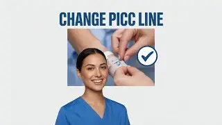 Sterile PICC Line Dressing Change | Nurses Must Know This