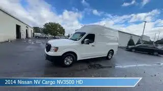 2014 Nissan NV Cargo NV3500 HD NPK8829