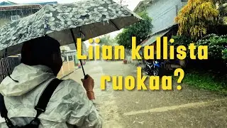 Taifuuni tulossa päälle.