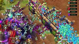 Art of Conquest Best Human Siege Formation against Lich!