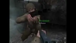 CoD2 walkthrough (Mission 17)The battle of pointe du hoc part 1