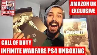 CALL OF DUTY INFINITE WARFARE PS4 UNBOXING - AMAZON UK EXCLUSIVE
