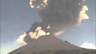 Explosiones del volcán Popocatépetl / 17 y 18 de junio 2013