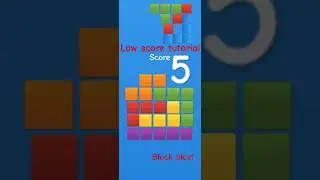 tutorial for low scores #blockblast #lowscore #mobilegame