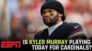 🔥 Breaking News: Is Kyler Murray playing today for Cardinals?