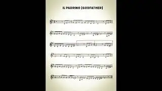 1-Godfather - [Il Padrino] Sol Klarnet  [Godfather Notes for G Clarinet (Turkish)]