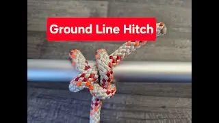 How to Tie a Ground Line Hitch | Bushcraft Anchor Knot