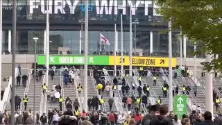 FURY V WHYTE AT WEMBLEY - FIGHT NIGHT VLOG FOOTAGE