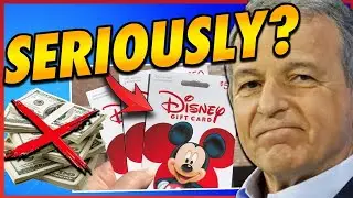No More CASH at Walt Disney World?! Magic Kingdom PUNISHES Budgets, Says Learn to Gift Card!