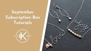 September Subscription Box Tutorials