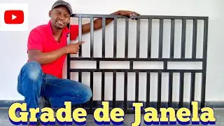 Como fazer grade para janela com tubo quadrado (passo a passo)