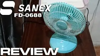 KECIL,IMUT, TAPI POWER BUAS JUGA | SANEX DESK FAN 