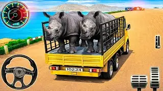 Farm Animal Truck Transport Simulator - Real Zoo Transpoter Truck Driving - Android GamePlay 