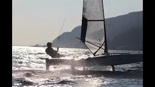 Scheurer G7, foiling lake Biel