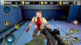 Dead Zombie Hospital Survival Walking Escape Games:                  AndroidGamePlay