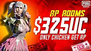 325UC RP ROOMS ONLY CHICKEN DINNER | PUBG MOBILE LIVE RP & UC CUSTOM ROOMS | Unix Gaming 😍❤️