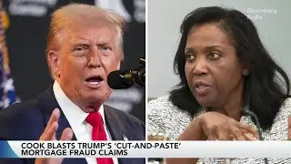 Cook Blasts Trump’s ‘Cut-and-Paste’ Mortgage Fraud Claims