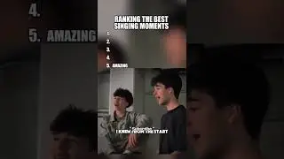 RANKING THE BEST ✨ SINGING MOMENT'S 😍✅#shorts