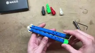 Benchmade Necron Balisong: Assembly Guide for Zippy Spacers