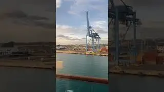 Container Port of Rome, #civitavecchia #rome #italy