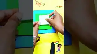 🇮🇳indian national flag crafts||paper crafts|🇮🇳 #youtubeshorts #trending #viral#shorts#diy #subscribe