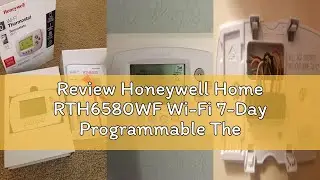 Review Honeywell Home RTH6580WF Wi-Fi 7-Day Programmable Thermostat, White