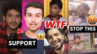 Don't skip , Listen Please | Dhruv Rathee Support Purav Jha | Sunil Pal x Samay 😱