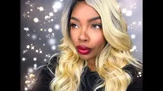 Affordable Blonde wig Under $30! DANITY Lace part wig ft. Freetress Equal