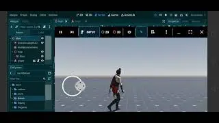 Right strafe - left strafe idle walk and backward walk with AnimationTree statemachine | Godot 4.4