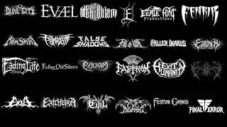 Custom Logo Designs for Metal Bands and Other Musical Projects #CustomLogoDesign,  #LogosForBands