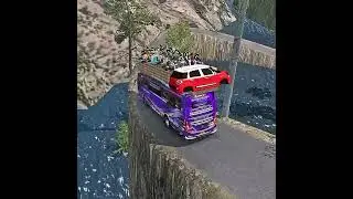 Risky Ride! Bus Driving on Dangerous High Mountain Roads &ndash; Euro Truck Simulator 2