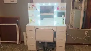 Glam Up Your Room with This Stunning YESHOMY Vanity Desk! 🌸